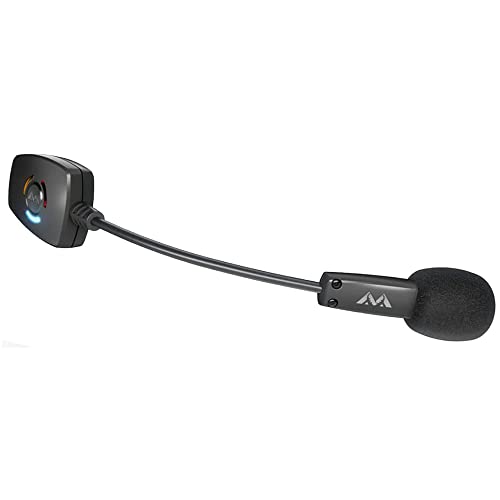 Antlion Audio ModMic kabelloses ansteckbares Mikrofon Uni- und Omni-direktionales Mikrofon mit Stumm-Schalter, kompatibel mit Mac,...