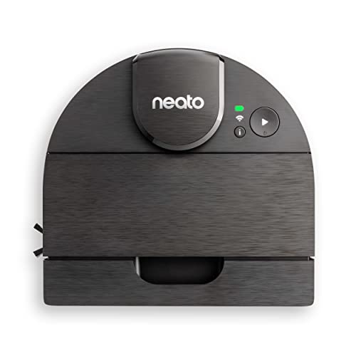 Neato Robotics D9 - Intelligenter Saugroboter - Lasernavigation - 200 Minuten Laufzeit - 700ml Staubbehälter - für Hartböden,...