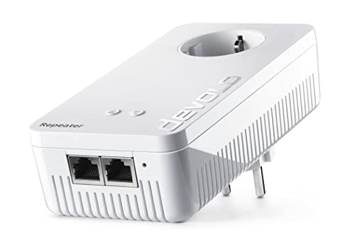 devolo WiFi Repeater+ ac, bis zu 1.200 Mbit/s, WLAN Repeater, Mesh WLAN Verstärker